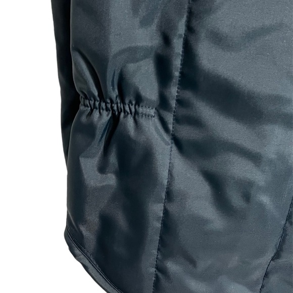 Vtg Walls Blizzard Pruf Medium Insulated Puffer Vest Dark Blue Long Tail New - Picture 4 of 9